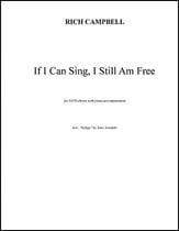 If I Can Sing, I Still Am Free SATB choral sheet music cover